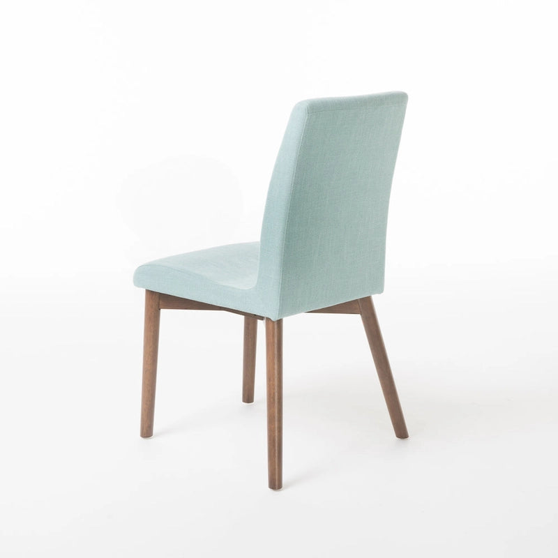 Jídelní židle Mid-Century s látkovým potahem (sada 2 ks)