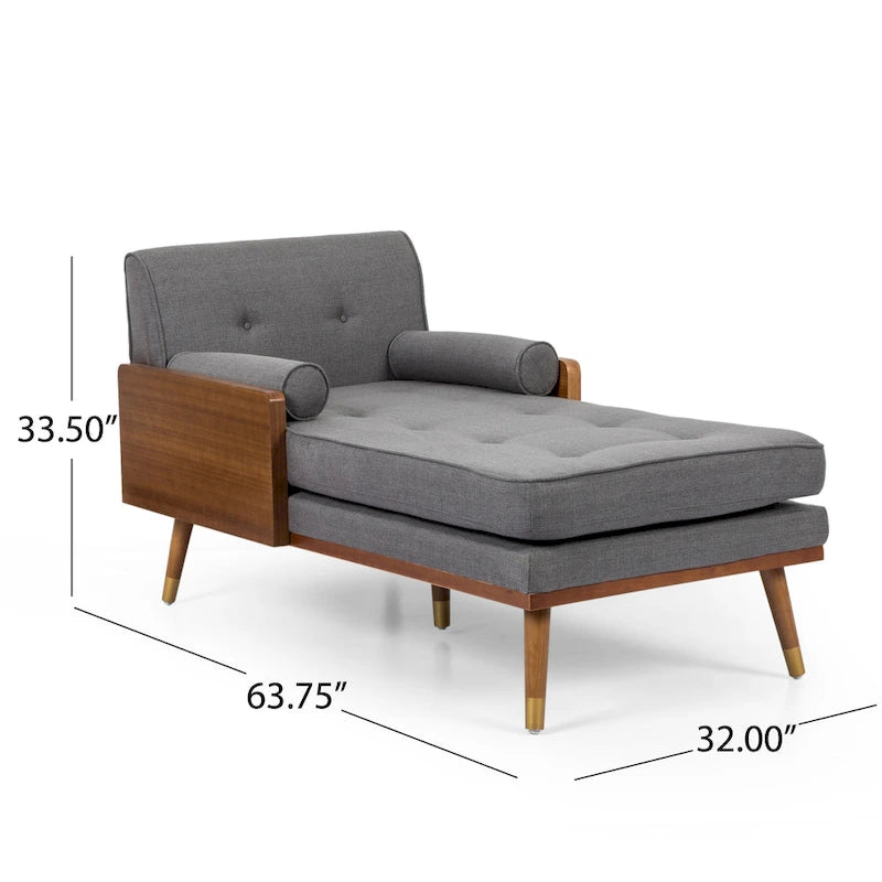 Lehátko Mid-Century Modern – 32 Š x 63,75 D x 33,5 V