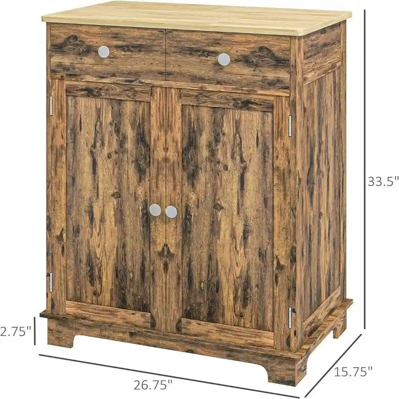 Příborník/bufet/kuchyňská úložná skříňka – 68 cm (Š) x 40 cm (H) x 85 cm (V)