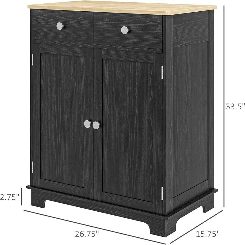 Příborník/bufet/kuchyňská úložná skříňka – 68 cm (Š) x 40 cm (H) x 85 cm (V)