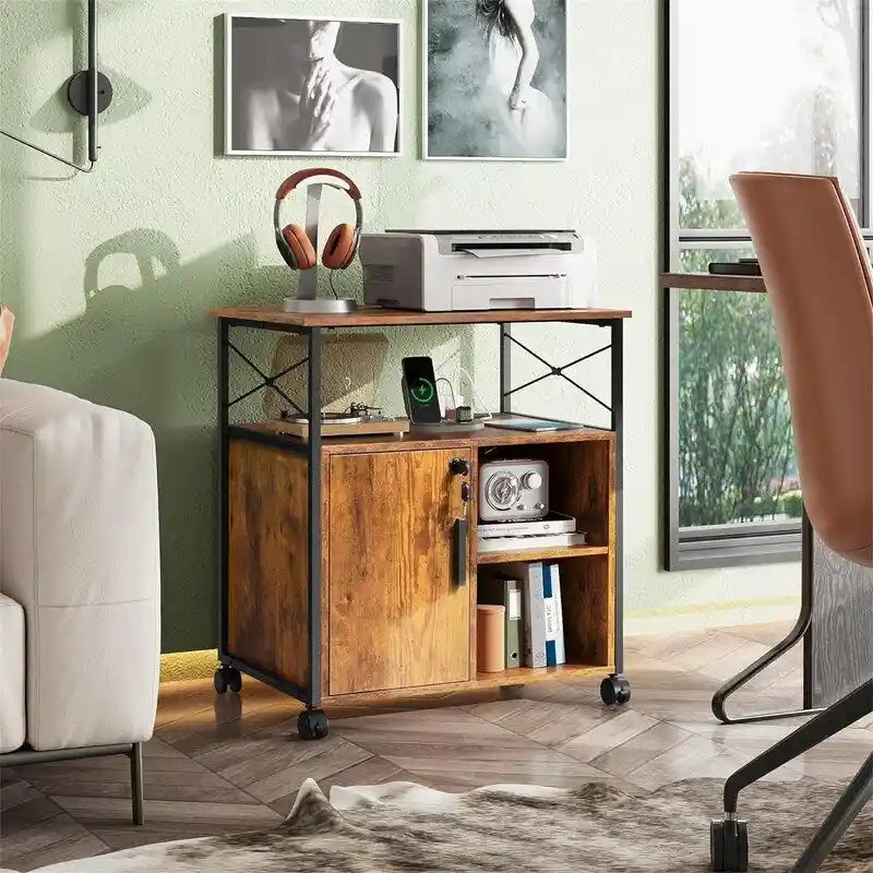 Kartotéka s nabíjecí stanicí – 16,06D x 23,62Š x 25,91V